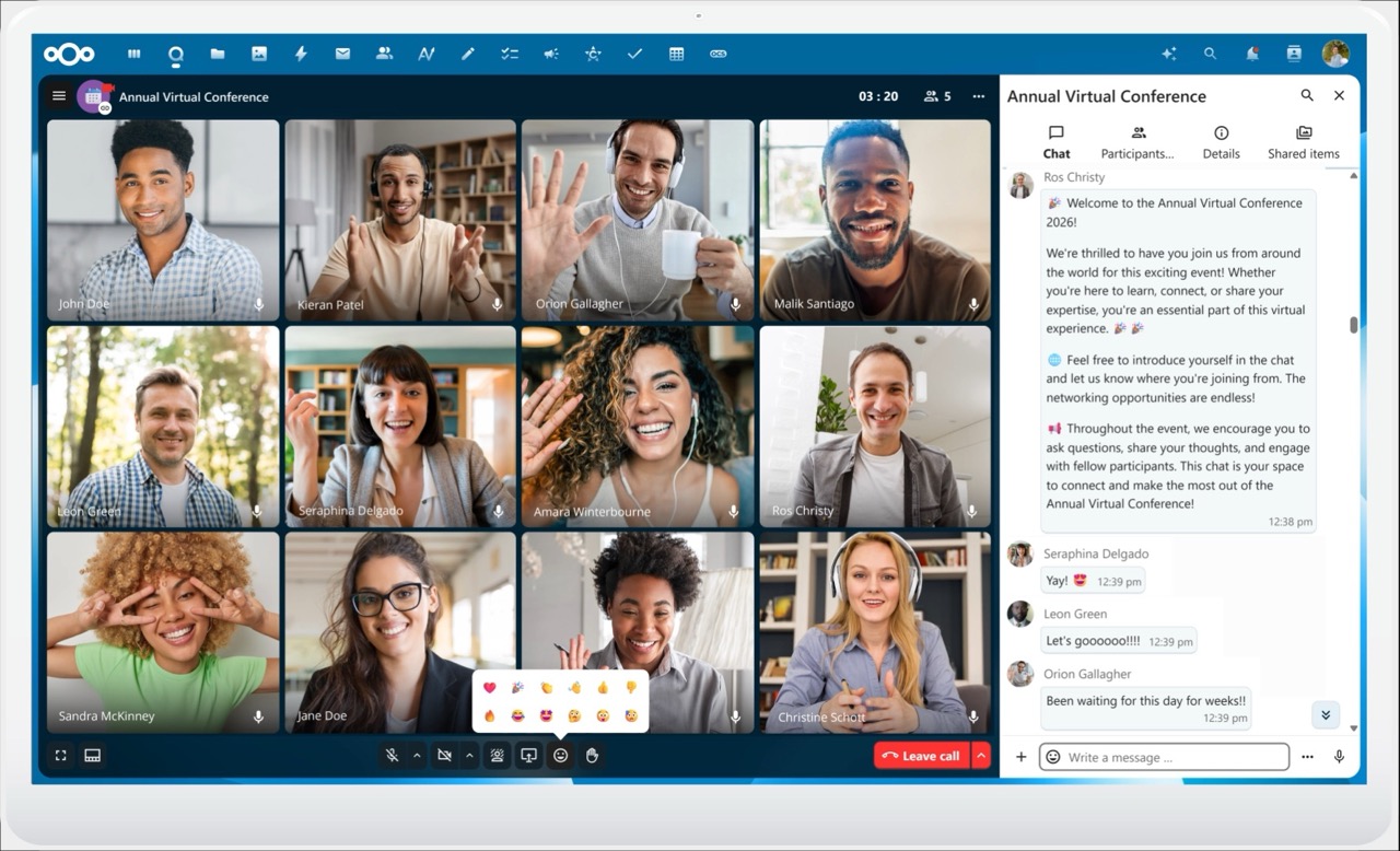 Nextcloud Talk Video Conference